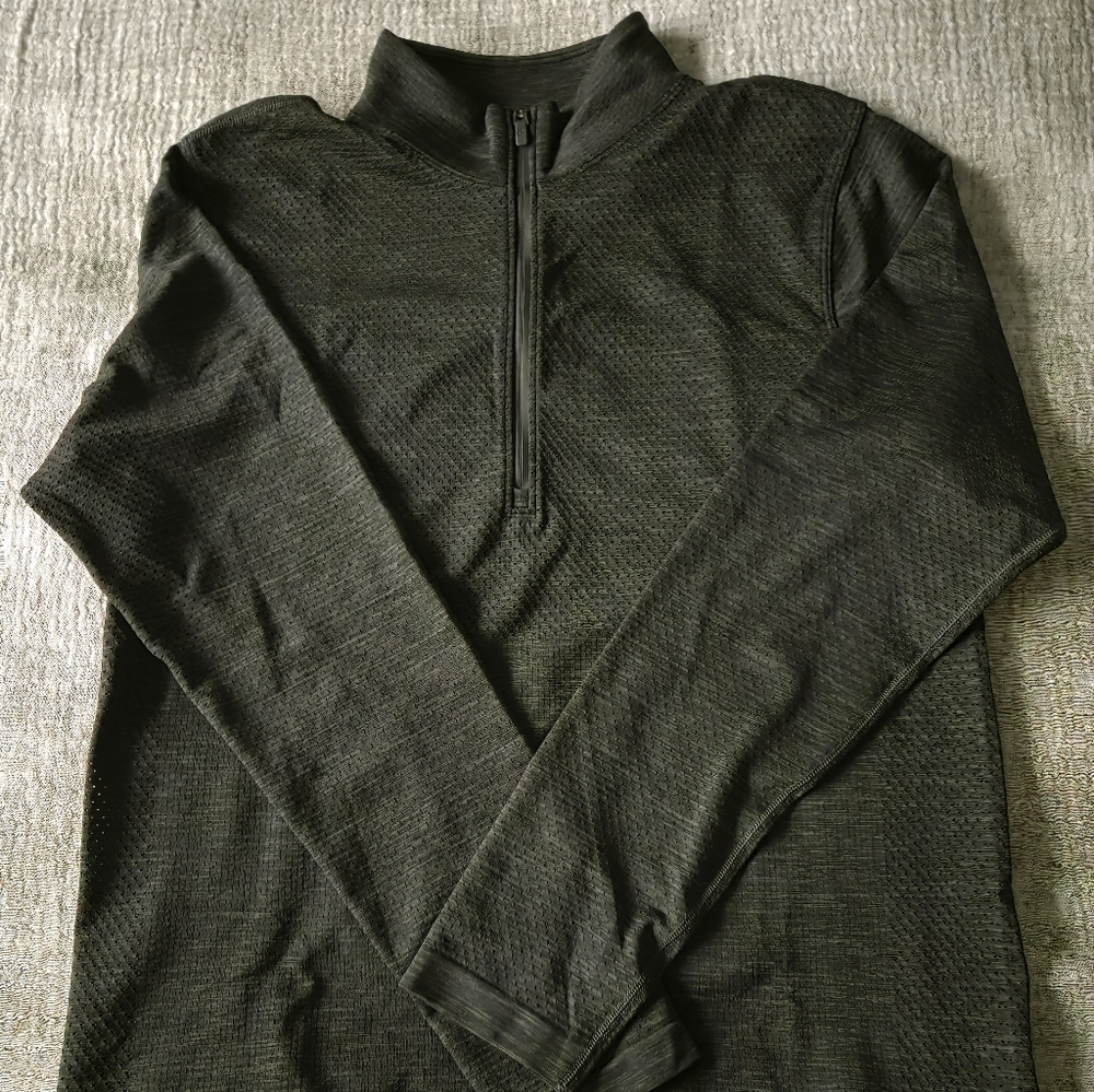 Lululemon Metal Vent Tech Half Zip M NWOT